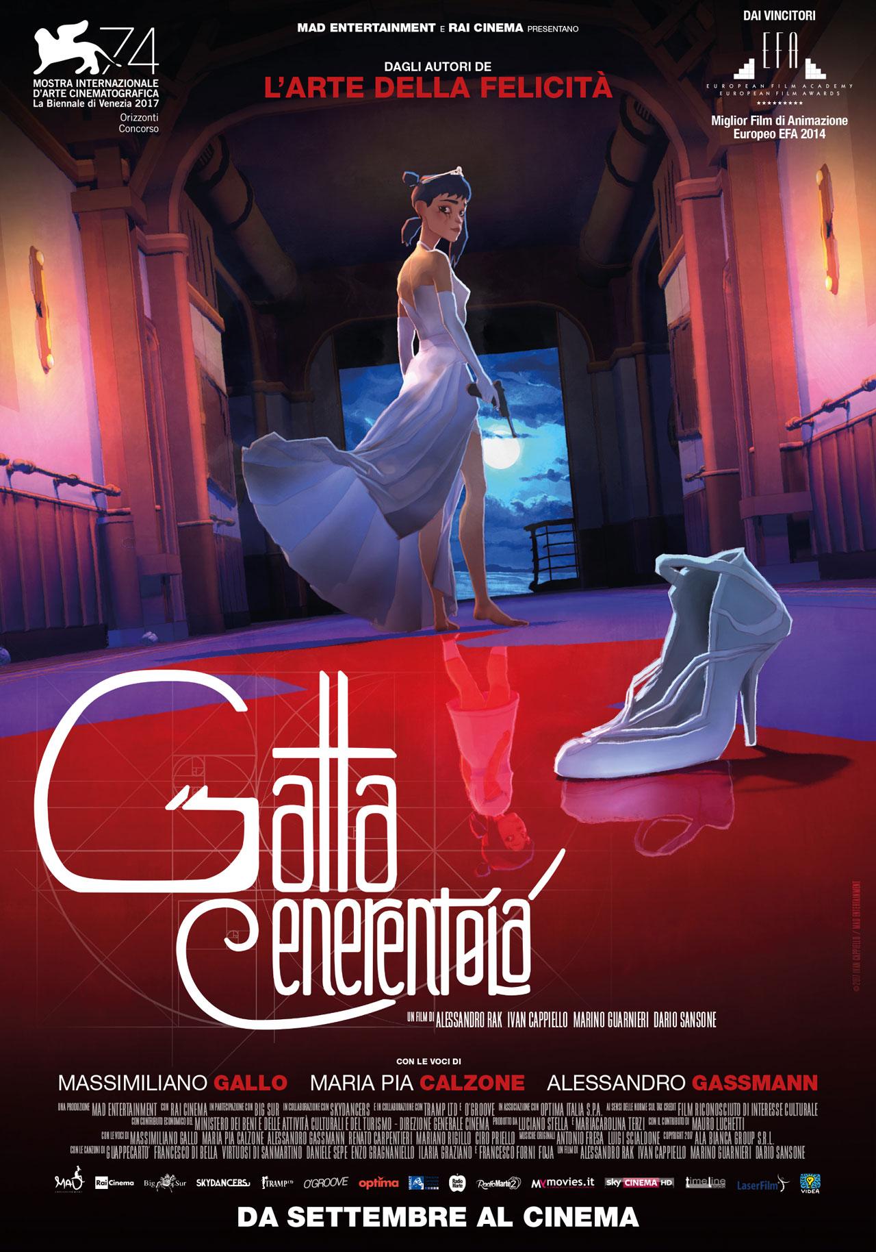 gatta cenerentola poster mad entertainment settembre 2017