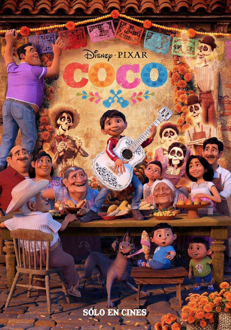 coco nuovo poster internazionale pixar lee unkrich