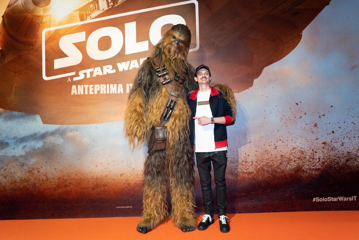 Chewbacca all’anteprima italiana di Solo: A Star Wars Story