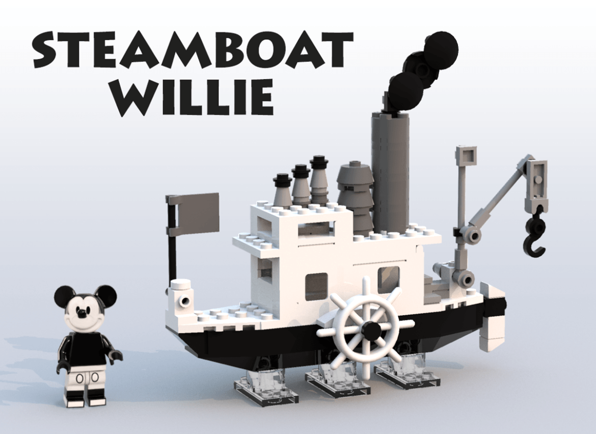LEGO Ideas Steamboat Willie, il set da costruire diventerà realtà!