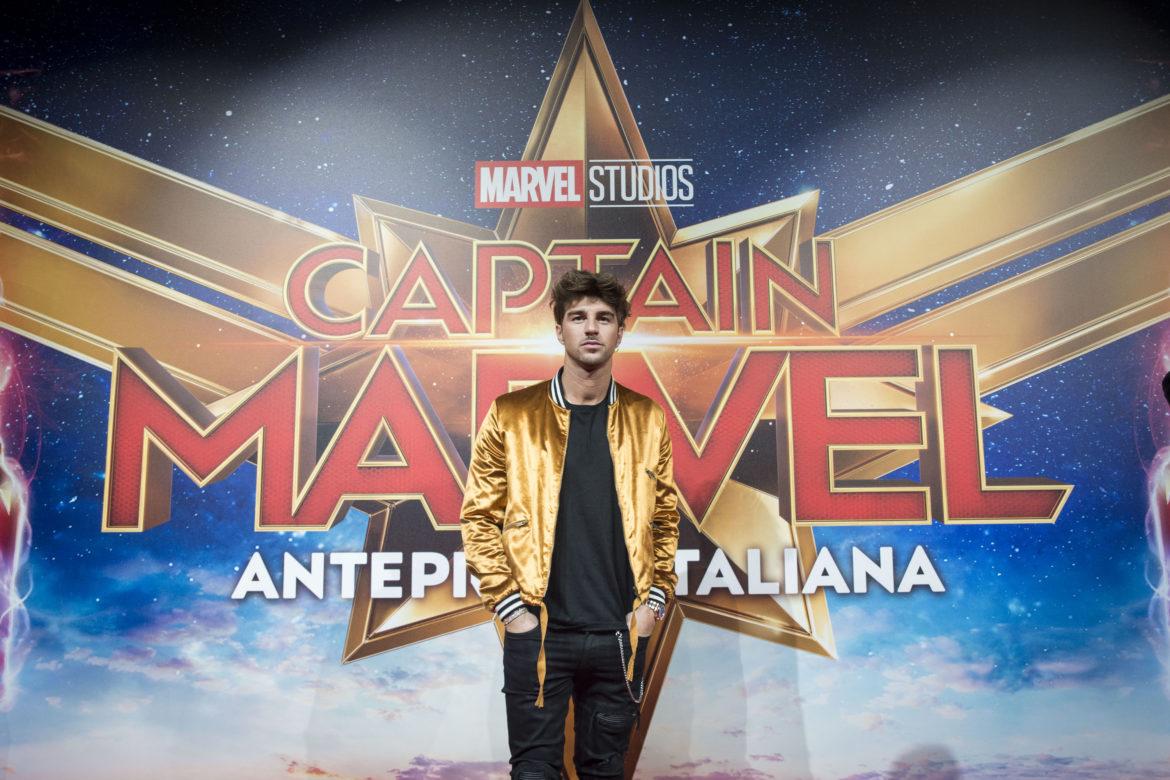 Captain Marvel, le foto del party anni ’90 con i VIP a Milano