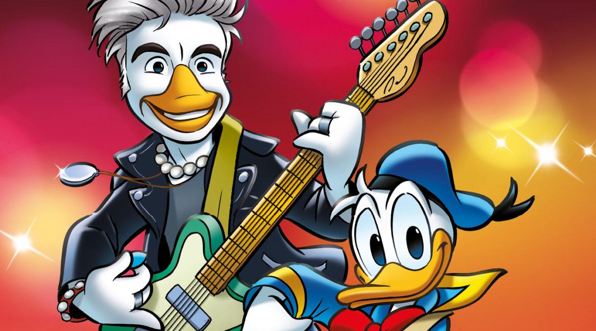 Ligabue su Topolino, il cantante diventa Liga Duck