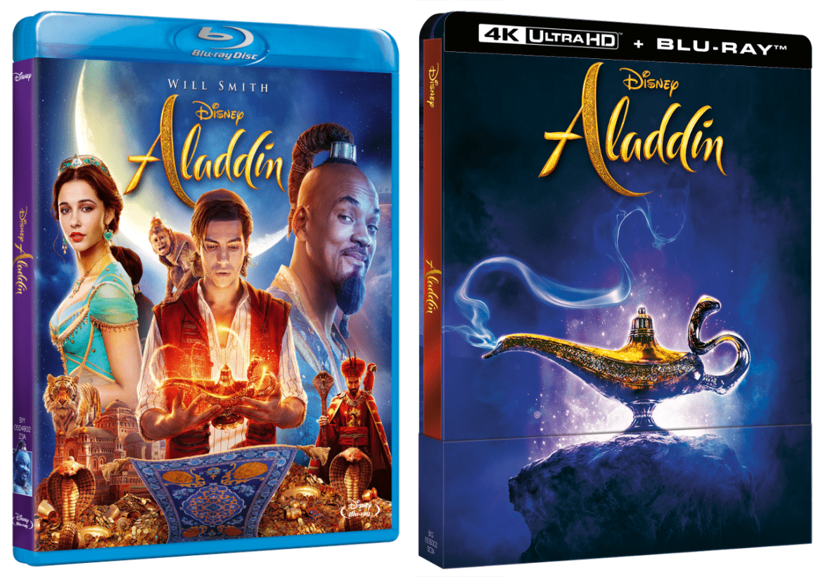 Aladdin in Blu-Ray e DVD a partire dal 25 settembre, info e contenuti speciali