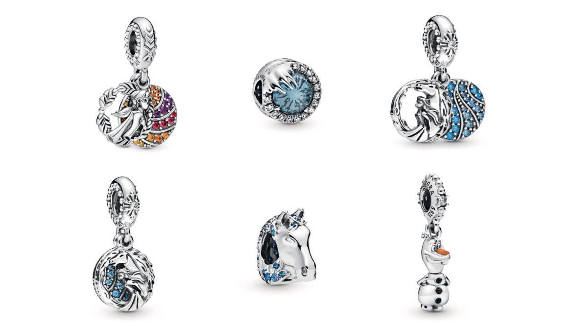 Pandora Frozen 2, la collezione di charm dedicati ad Anna, Elsa e Olaf