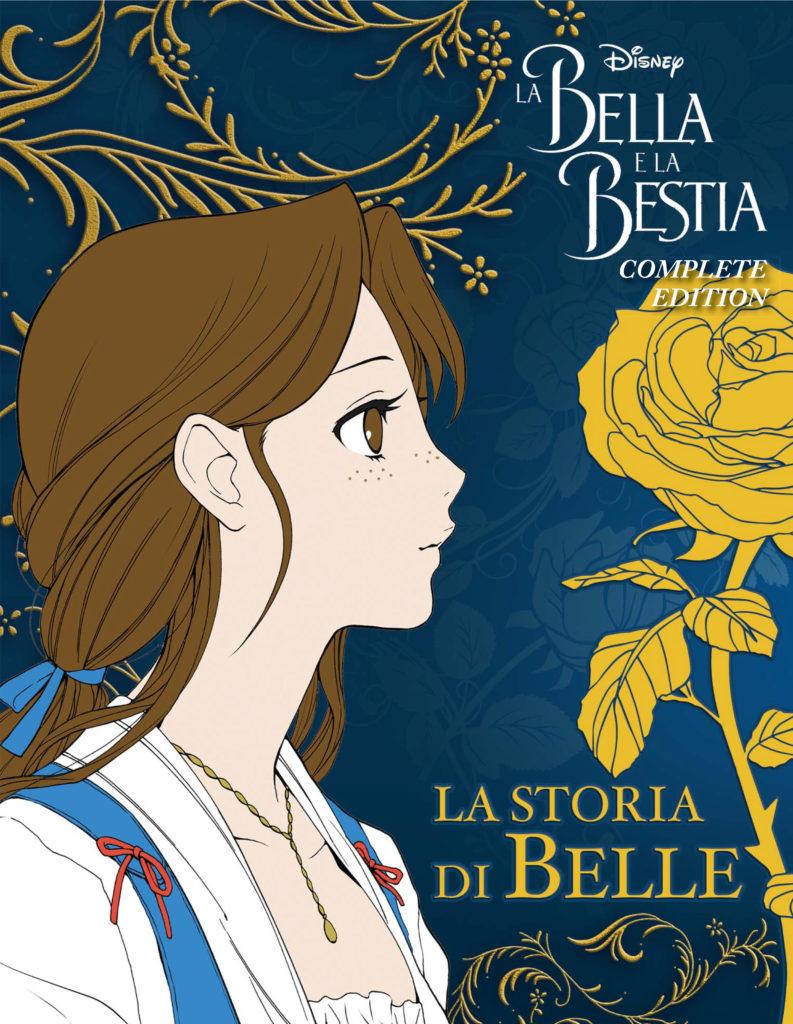 La copertina della Complete Edition del manga de La Bella e la Bestia (lato Belle).
