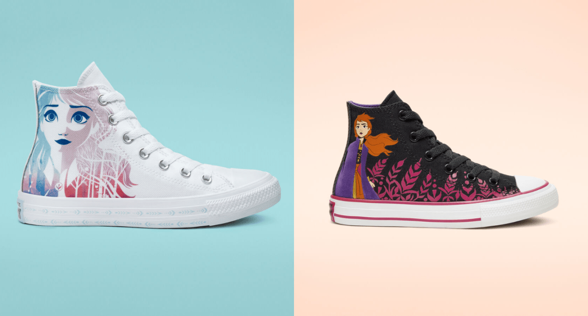 Converse di Frozen 2, la nuova collezione di scarpe dedicate al sequel Disney