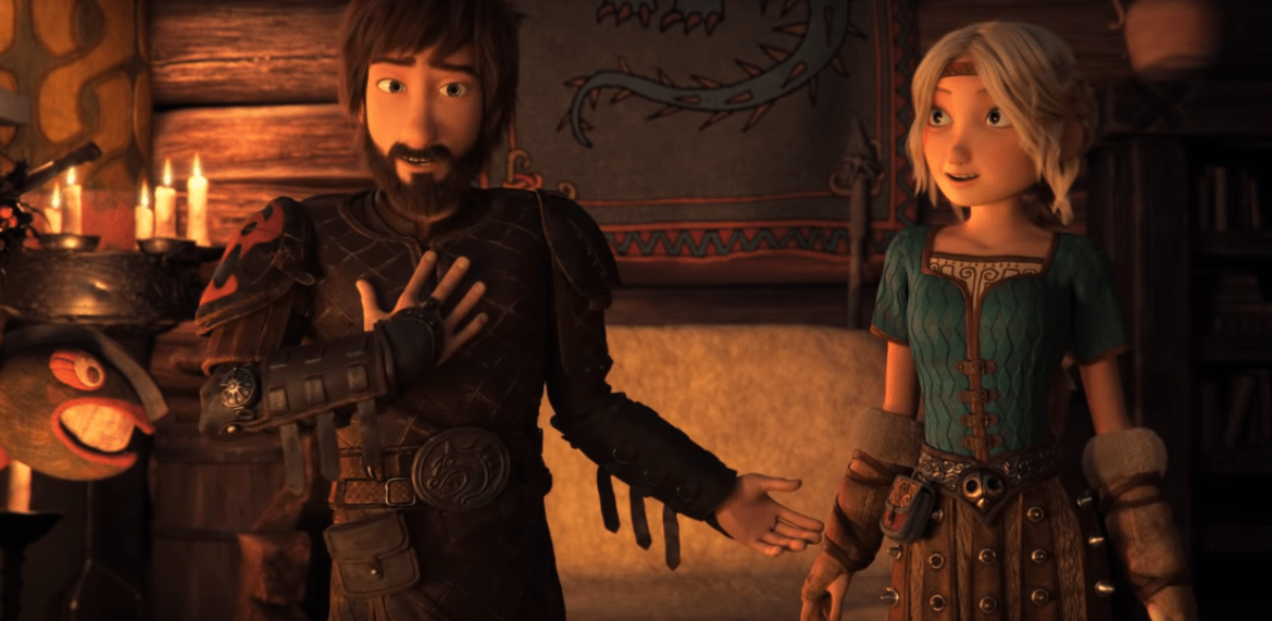 Online le prime scene dallo speciale di Natale di Dragon Trainer