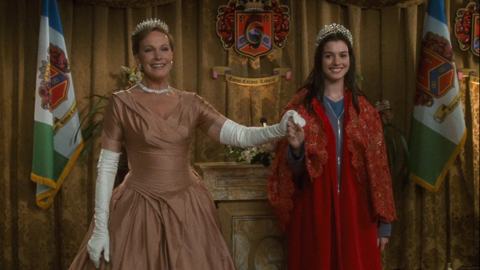 10 curiosità sul film Pretty Princess - Julie Andrews e Anne Hathaway