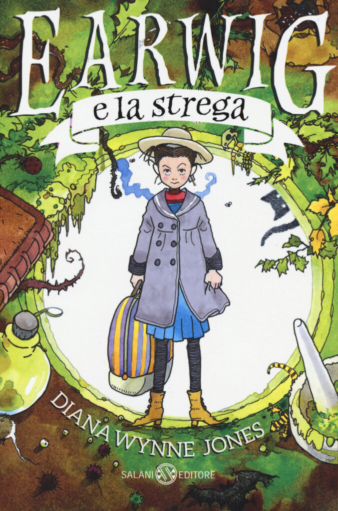 La copertina di Earwig e la strega, il libro da cui sarà tratto il prossimo film dello Studio Ghibli.