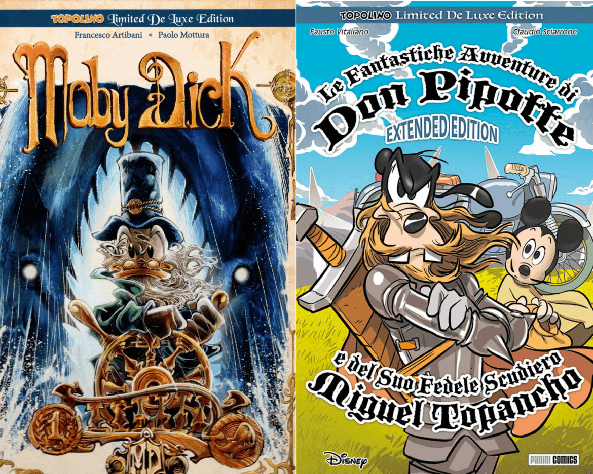 Da Moby Dick a Dracula: 15% di sconto sulle parodie Disney a fumetti