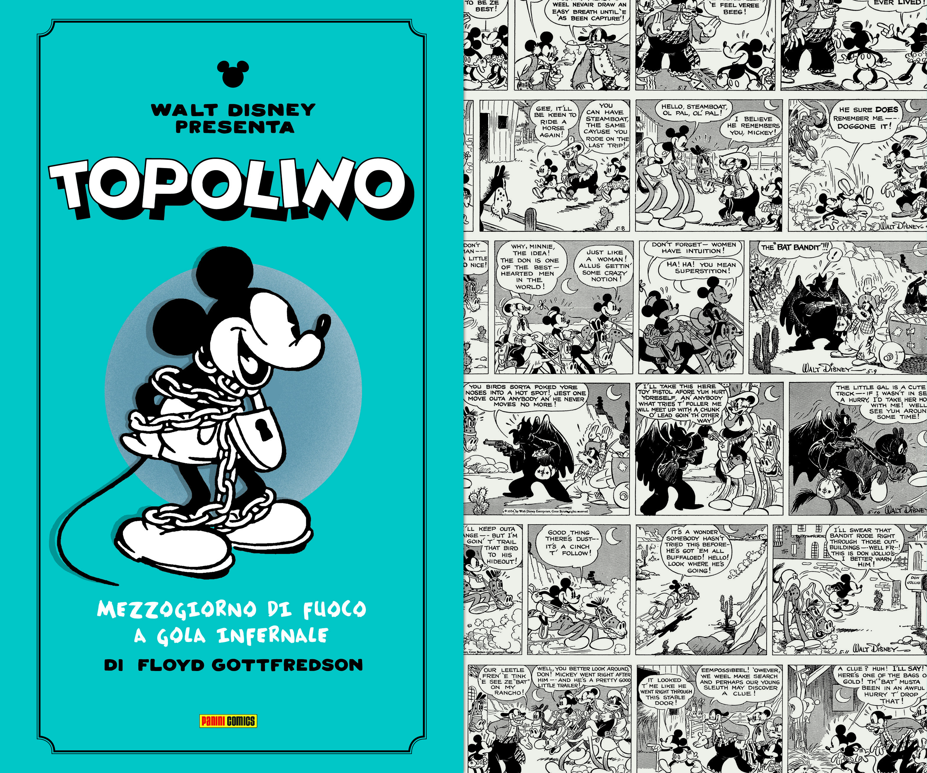 Mickey Mouse: le grandi storie di Floyd Gottfredson Topolino Lucca Changes 2020 novità Disney Panini Comics