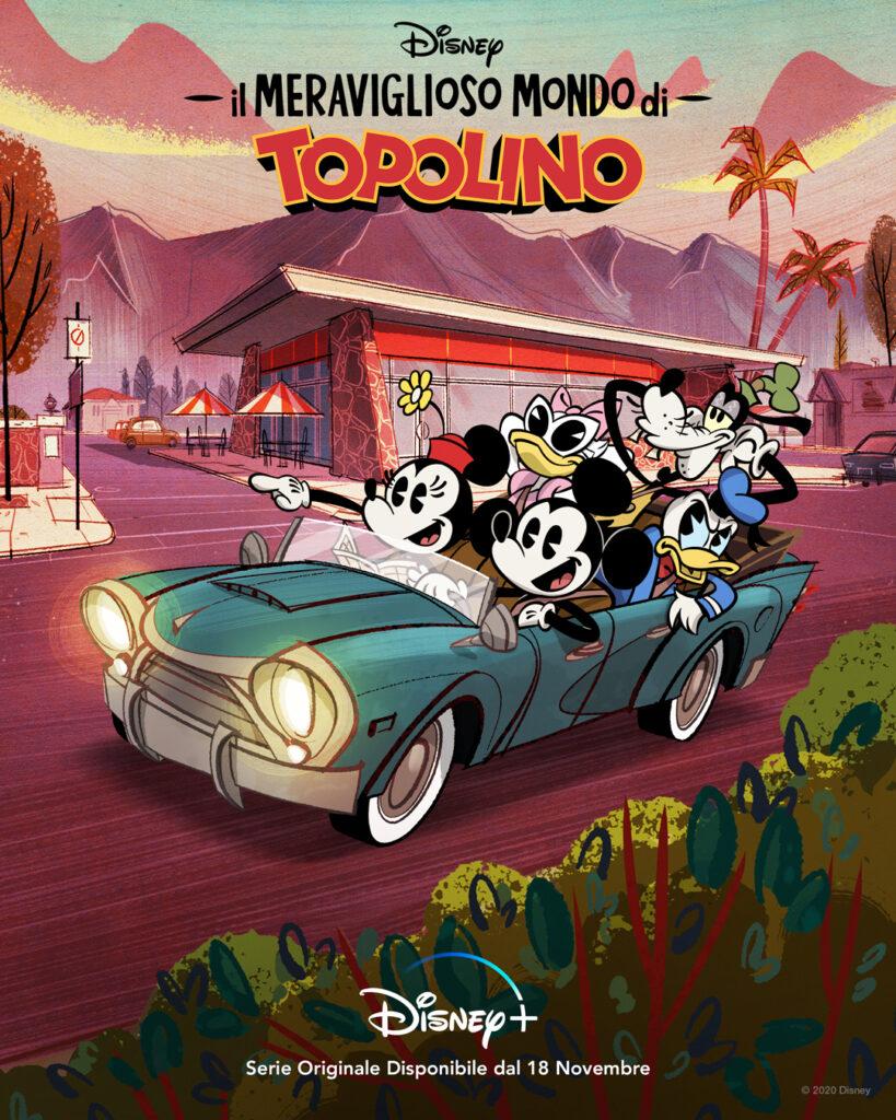 Poster italiano di Il meraviglioso mondo di Topolino.