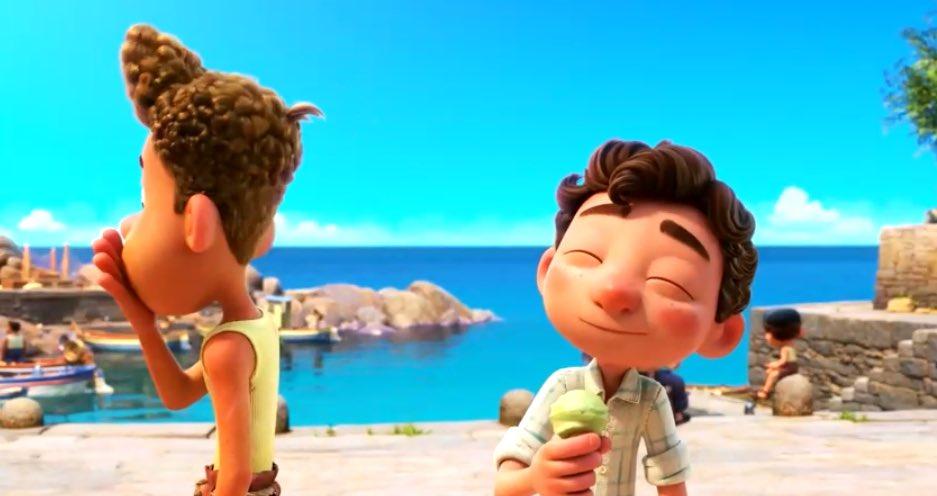 Le prime immagini di Luca, il film d'animazione Pixar ambientato in Italia in arrivo nel 2021.