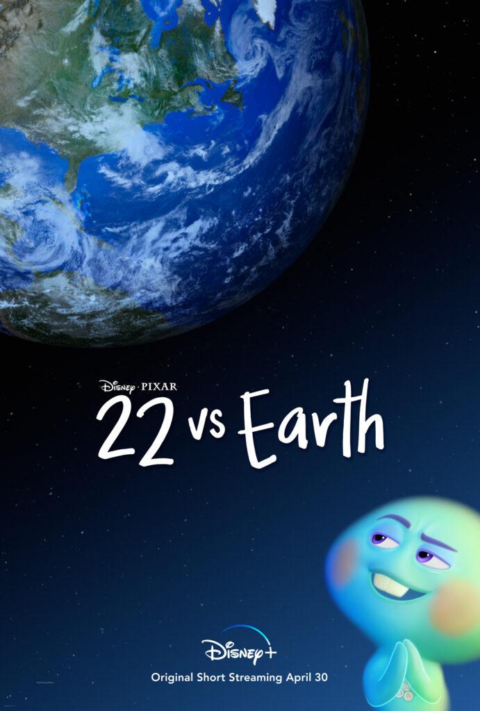 Il poster di 22 contro la Terra, in arrivo su Disney+.