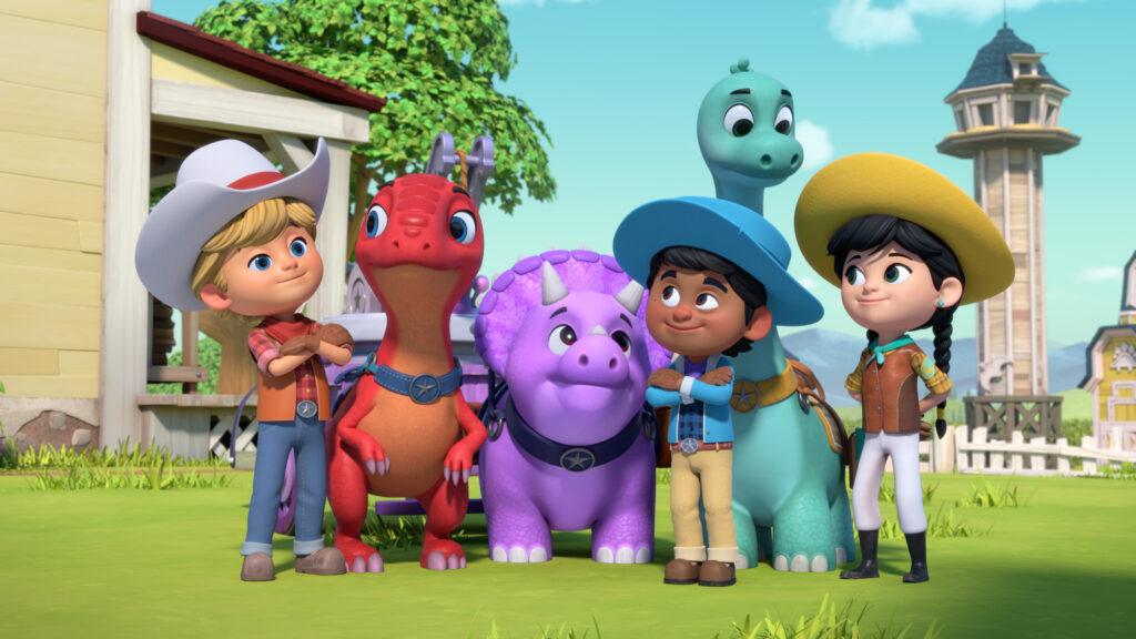 Dino Ranch è la nuova serie animata in arrivo su Cartoonito dal 6 settembre 2021.