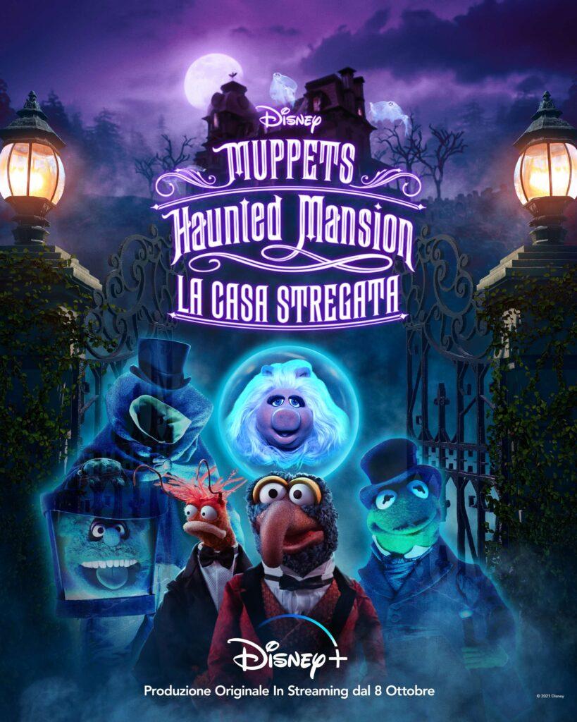 Il poster italiano di Muppets Haunted Mansion