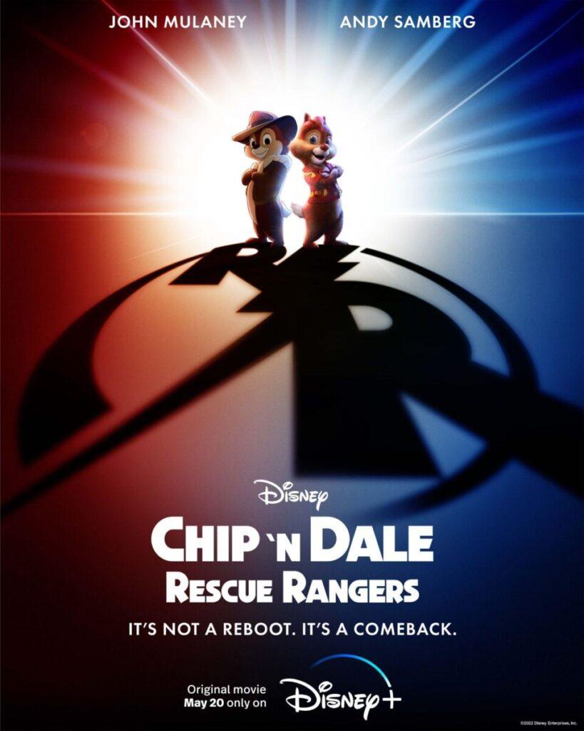 Il poster di Cip e Ciop Agenti Speciali, a maggio su Disney+