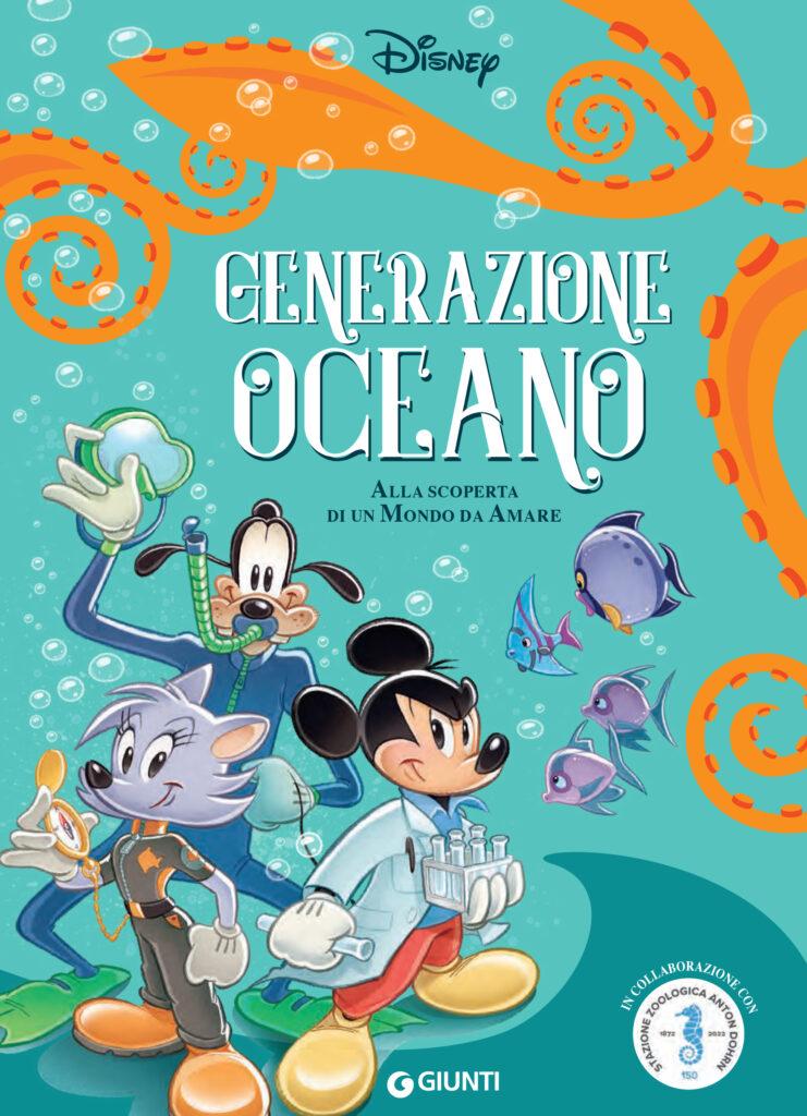 Cover di Generazione Oceano, di Giunti Editore/Disney Libri, ora in libreria.