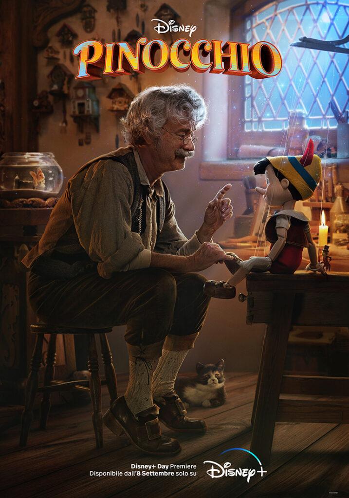 poster trailer italiano di Pinocchio