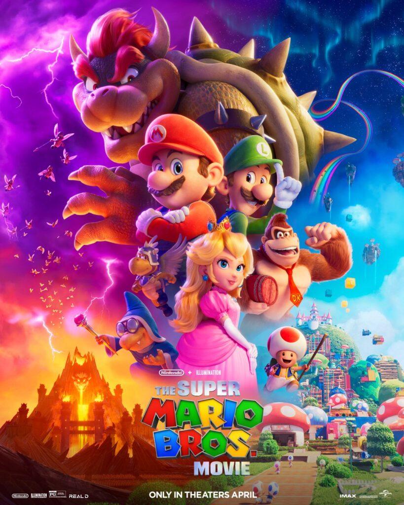 Il nuovo poster del film di Super Mario Bros in uscita ad aprile 2023
