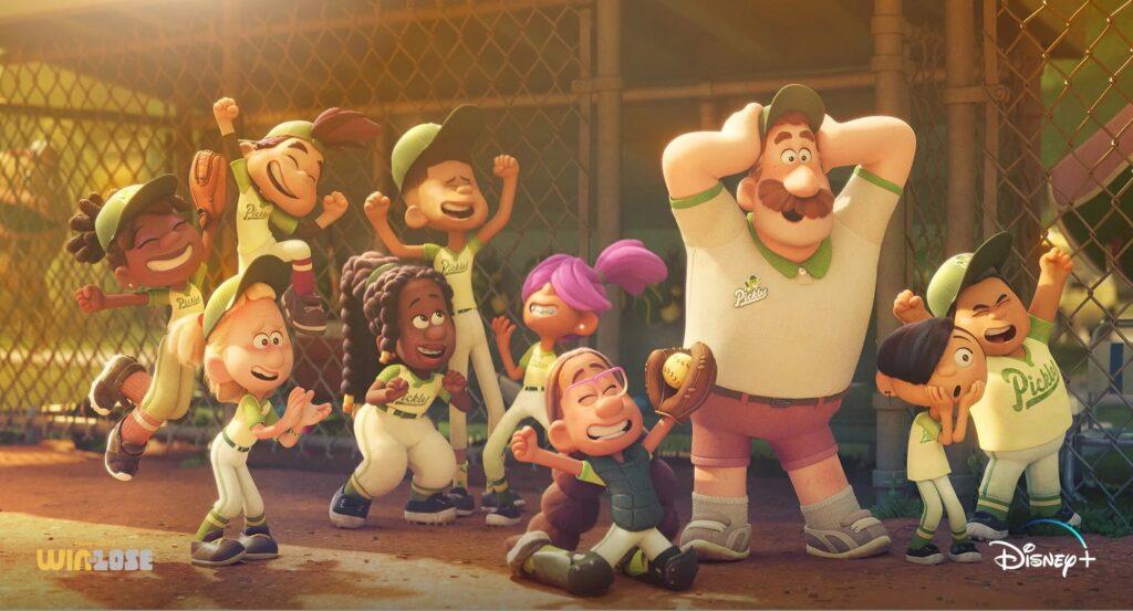 La prima immagine della serie Pixar Win or Lose in uscita a dicembre.