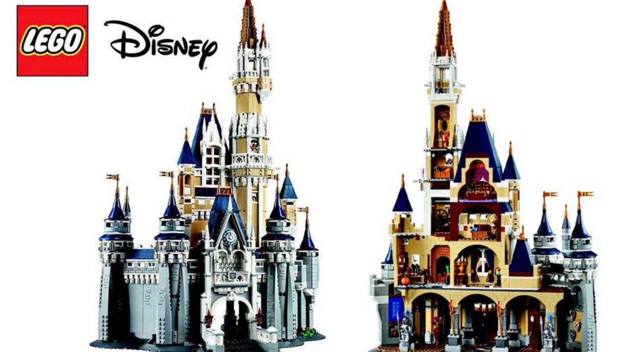 Prime foto dello spettacolare castello Disney LEGO - Imperoland