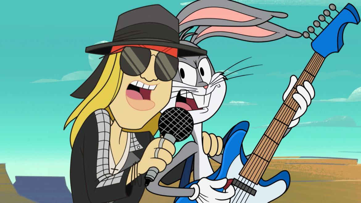 Looney Tunes, Axl Rose dei Guns N’ Roses nello show