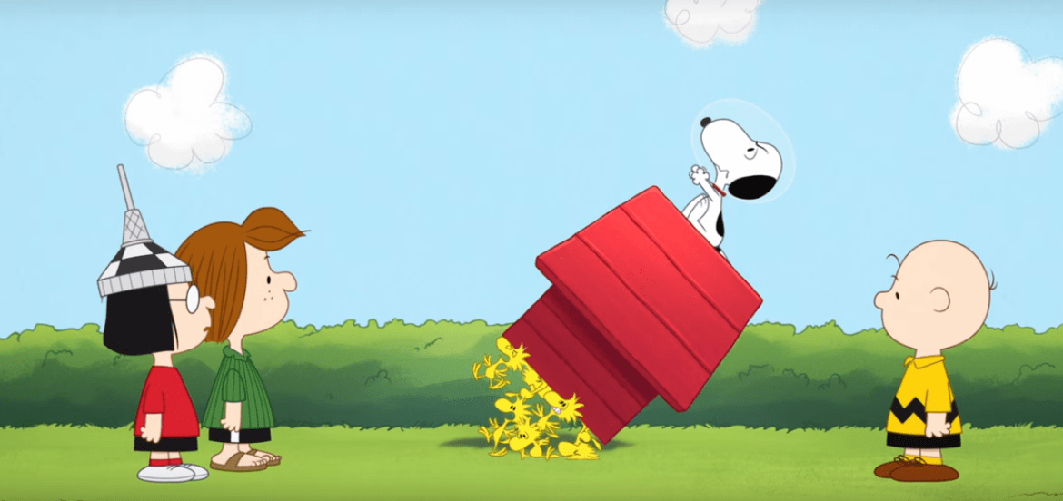 Snoopy in Space, il trailer della serie dei Peanuts in collaborazione con la NASA