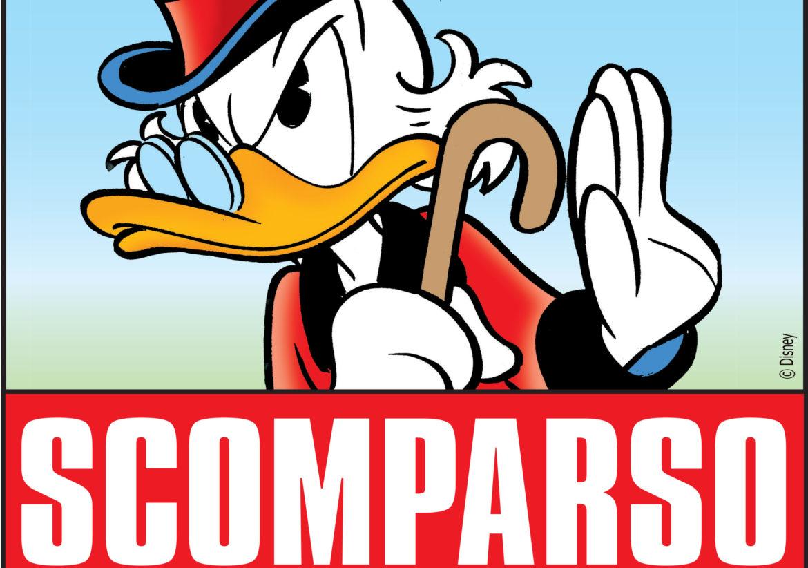 Zio Paperone è scomparso: su Topolino parte la #MissioneZione