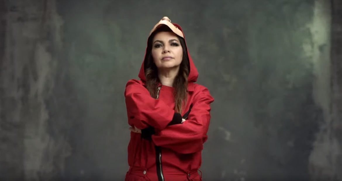 Cristina d’Avena canta una sigla per La Casa di Carta