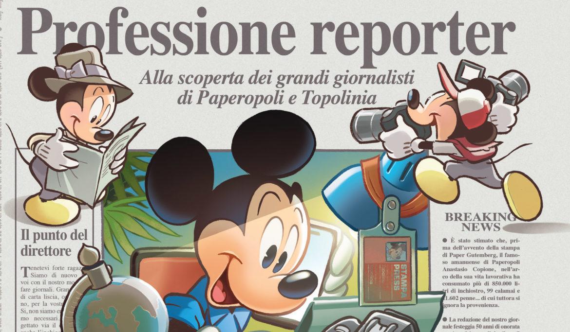 Topolino 3340 sarà dedicato al giornalismo, con una sorpresa natalizia
