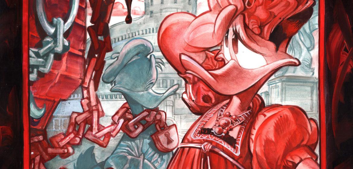 Paperina Tosca in esposizione al WOW di Milano, grazie a Fabio Celoni