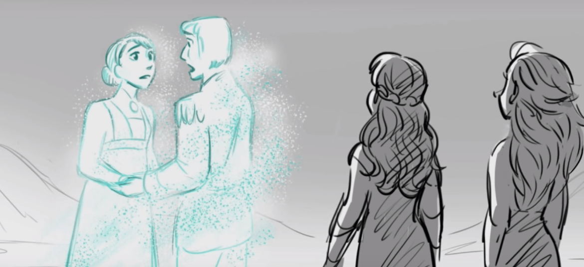 Le scene eliminate di Frozen 2 rispondono ai misteri sui genitori di Anna e Elsa