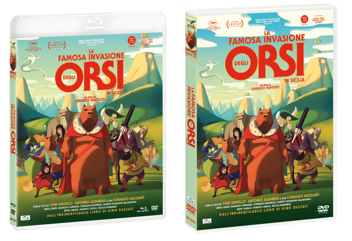 La famosa invasione degli orsi in Sicilia arriva in DVD e Blu-Ray a maggio