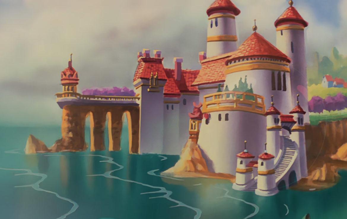 La Sirenetta, una foto dal set svela come potrebbe essere il castello di Eric