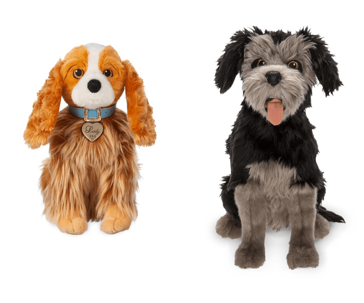 I peluche di Lilli e il Vagabondo, un tenero regalo per i fan del live action