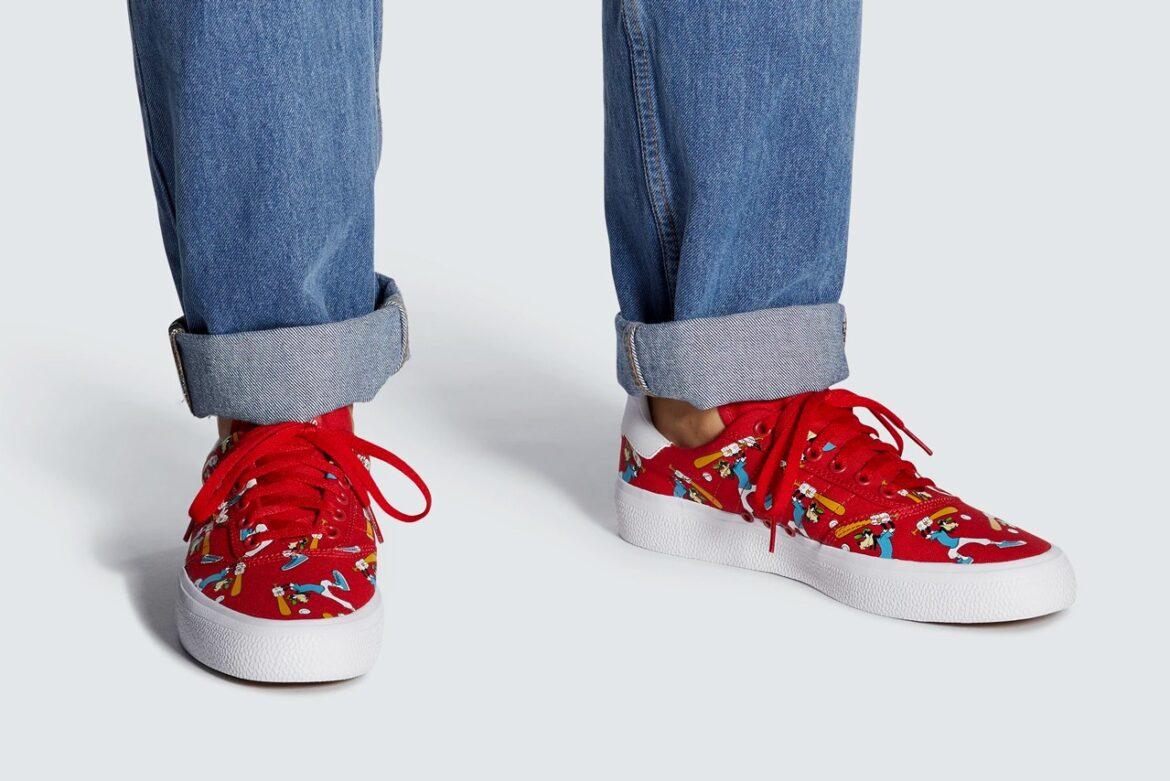 Le scarpe Adidas di Pippo sono dedicate ai suoi corti sportivi