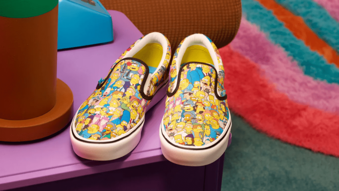 Vans I Simpson, la collezione dedicata alla mitica famiglia della Tv