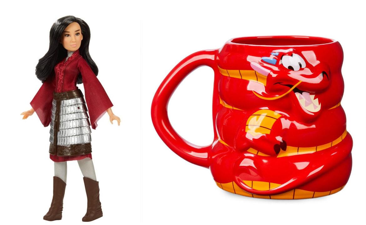 Mulan su shopDisney: bambole, tazze e gadget ispirati alla guerriera cinese