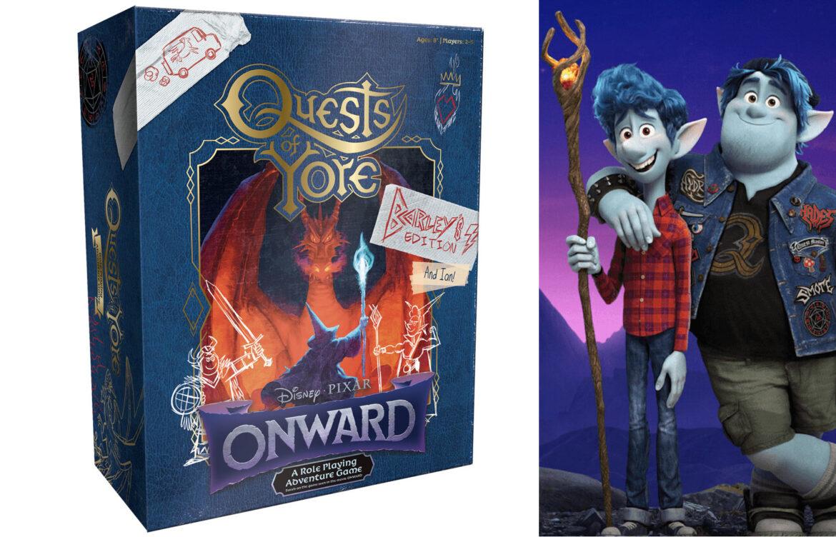 Onward, la Pixar presenta il vero gioco in scatola di Quests of Yore