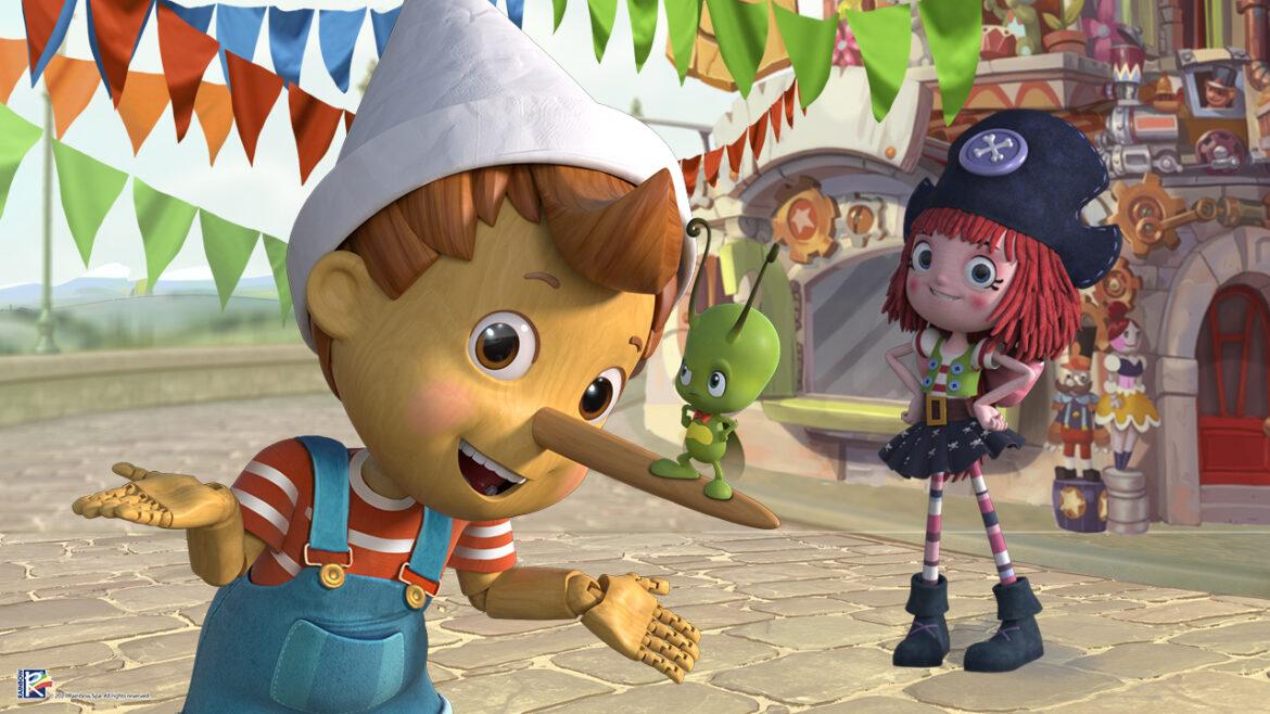 Pinocchio and Friends, il teaser trailer della nuova serie animata Rainbow