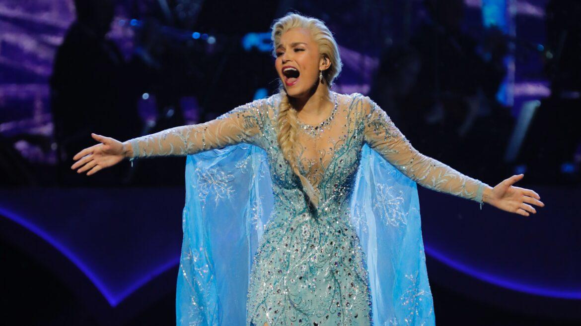 Frozen il musical, prima occhiata a Samantha Barks nei panni di Elsa