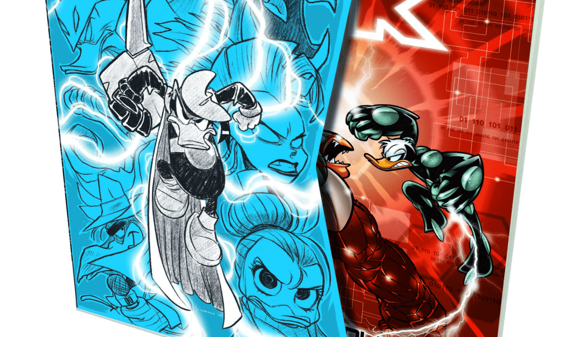 25 anni di PK, tutte le novità Panini per celebrare il papero mascherato