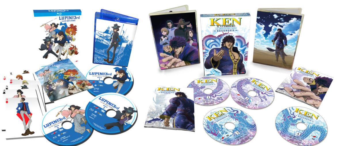 Due edizioni speciali per la quarta serie di Lupin III e Ken Il Guerriero – Le Origini del Mito: Regenesis