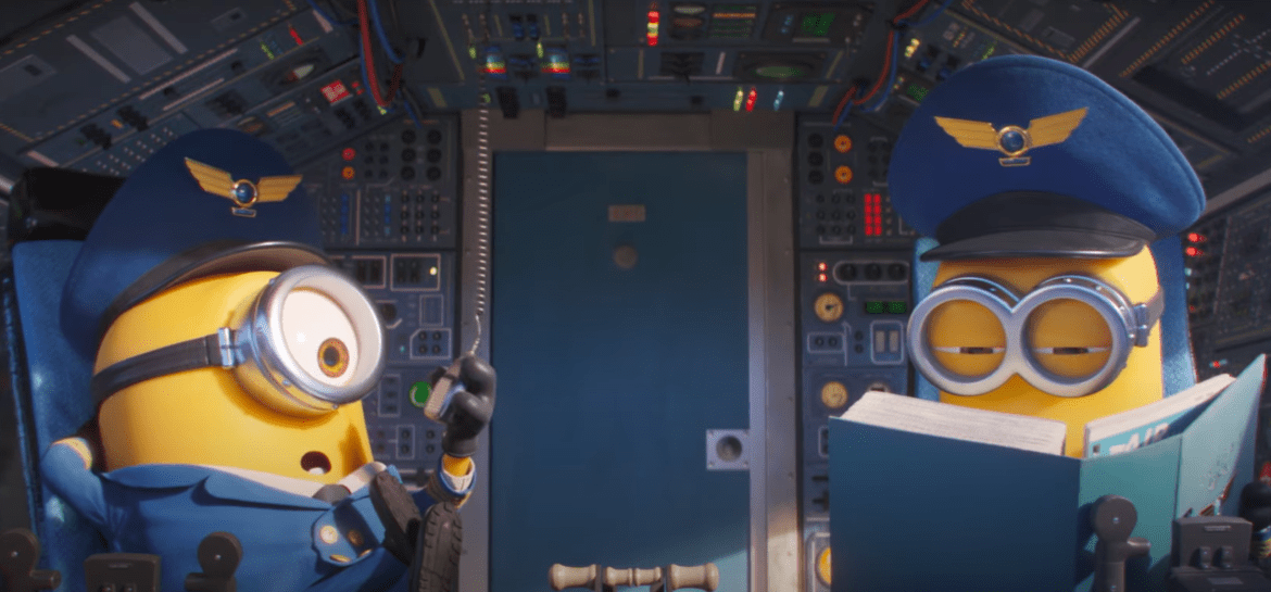 Minions 2, un “disastro aereo” nel terzo trailer del sequel