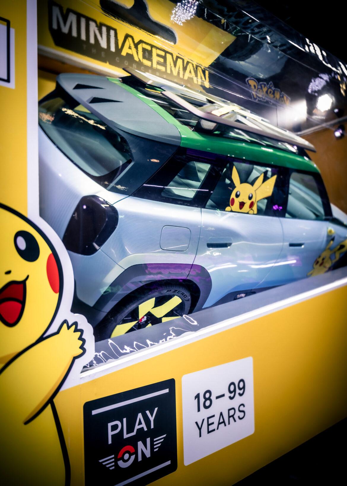 Mini X Pokémon, arriva l’auto ufficiale con Pikachu
