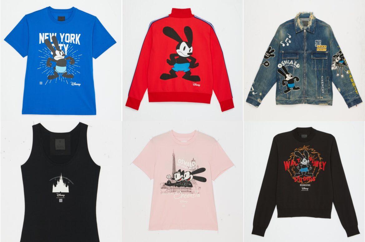 Disney x Givenchy, ecco la collection dedicata a Oswald The Lucky Rabbit