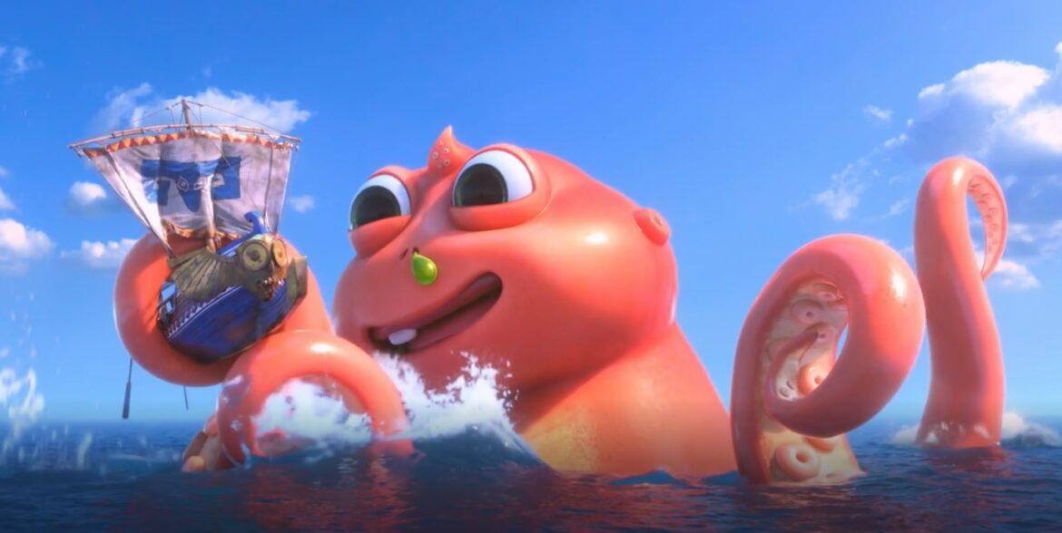 Argonuts – Missione Olimpo, un baby-kraken in una scena in esclusiva dal film
