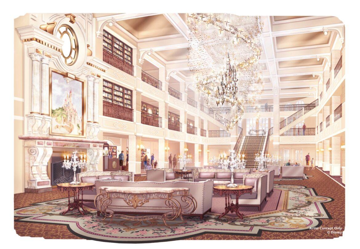 Disneyland Paris, nuove immagini dell’hotel a tema principesse