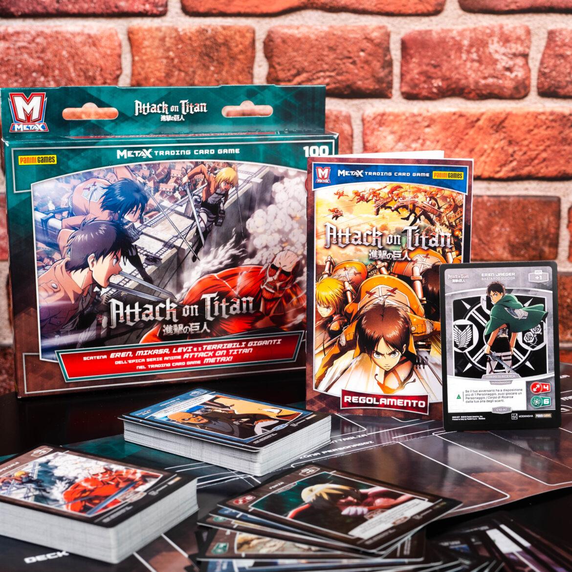 Panini Comics porta il gioco di carte collezionabili di Attacco dei Giganti in Italia